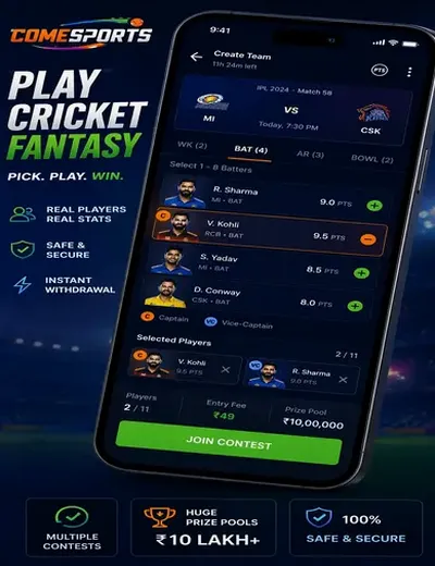 Cricketpredictiontoday (cricket prediction today) fantasy cricket & matchday visual 2